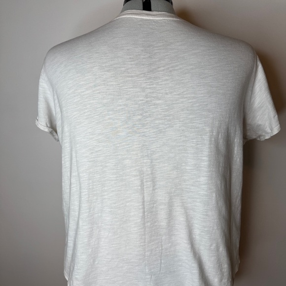 Floral Print White T-Shirt - Picture 3 of 5